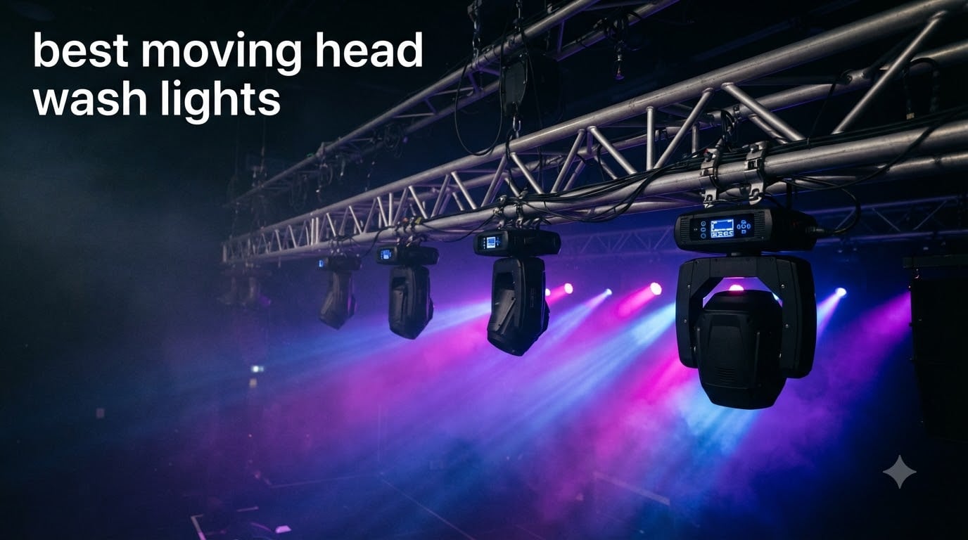 best moving head wash lights
