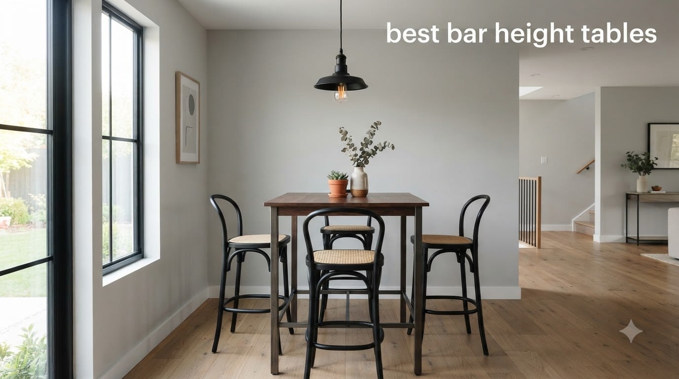 best bar height tables