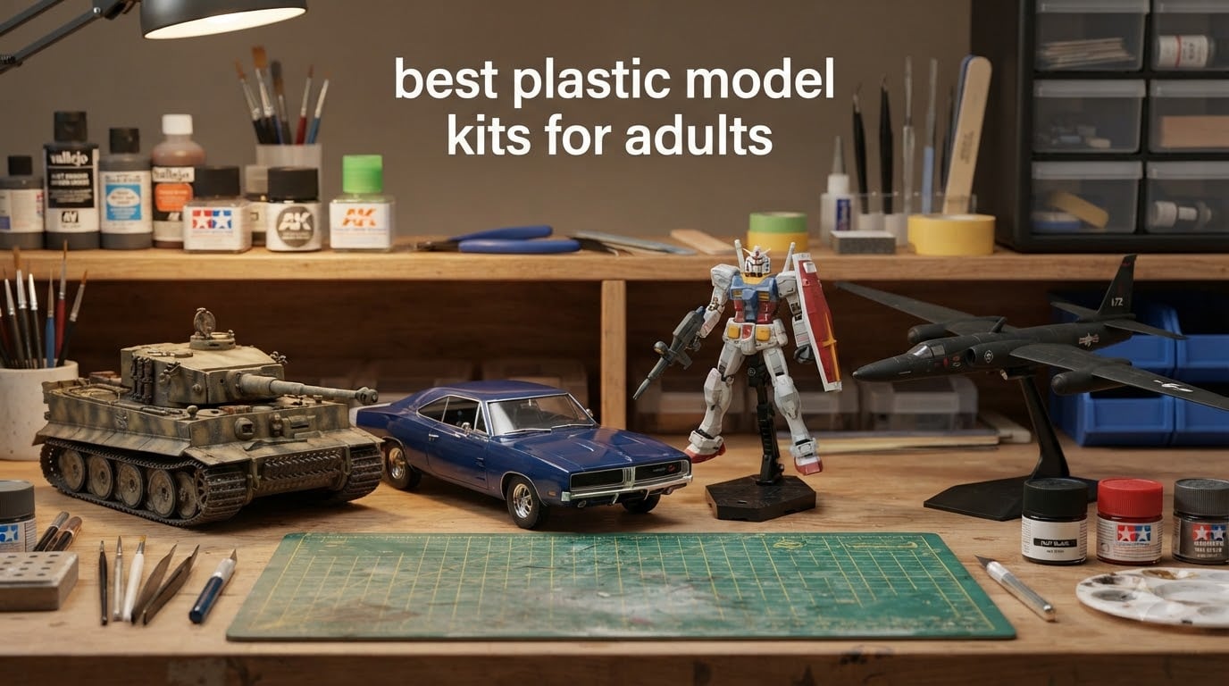 best plastic model kits for adults