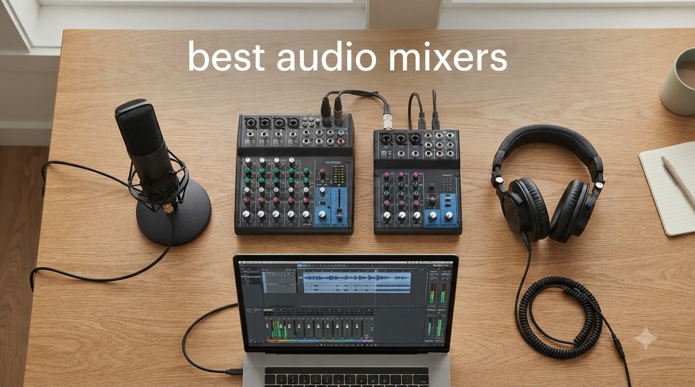 best audio mixers