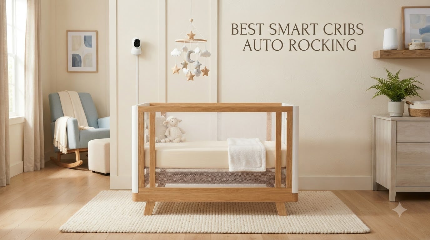 best smart cribs auto rocking