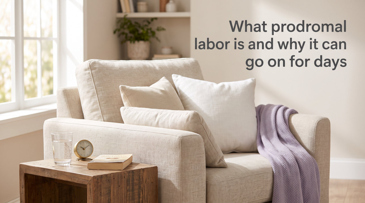 What prodromal labor is and why it can go on for days