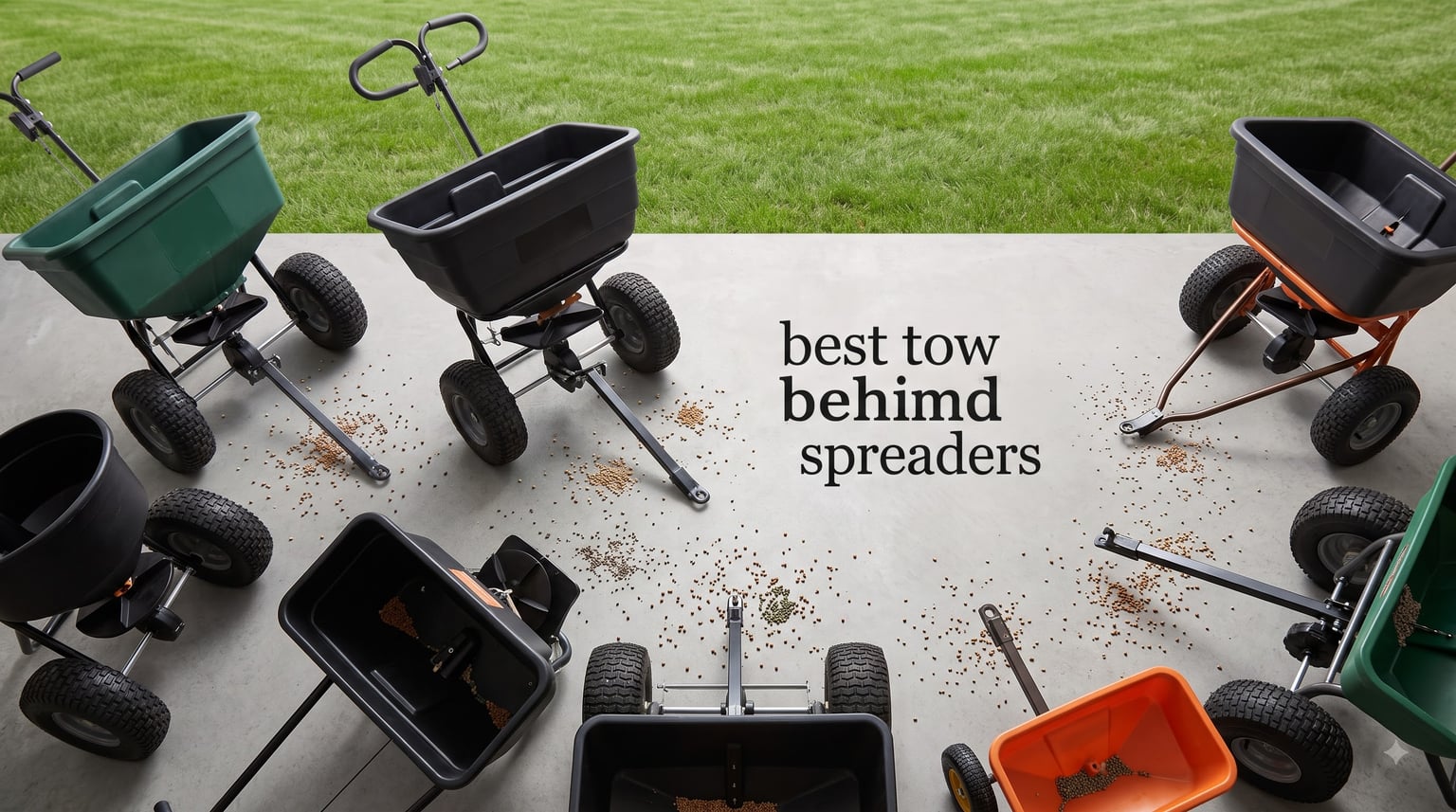 best tow behind spreaders