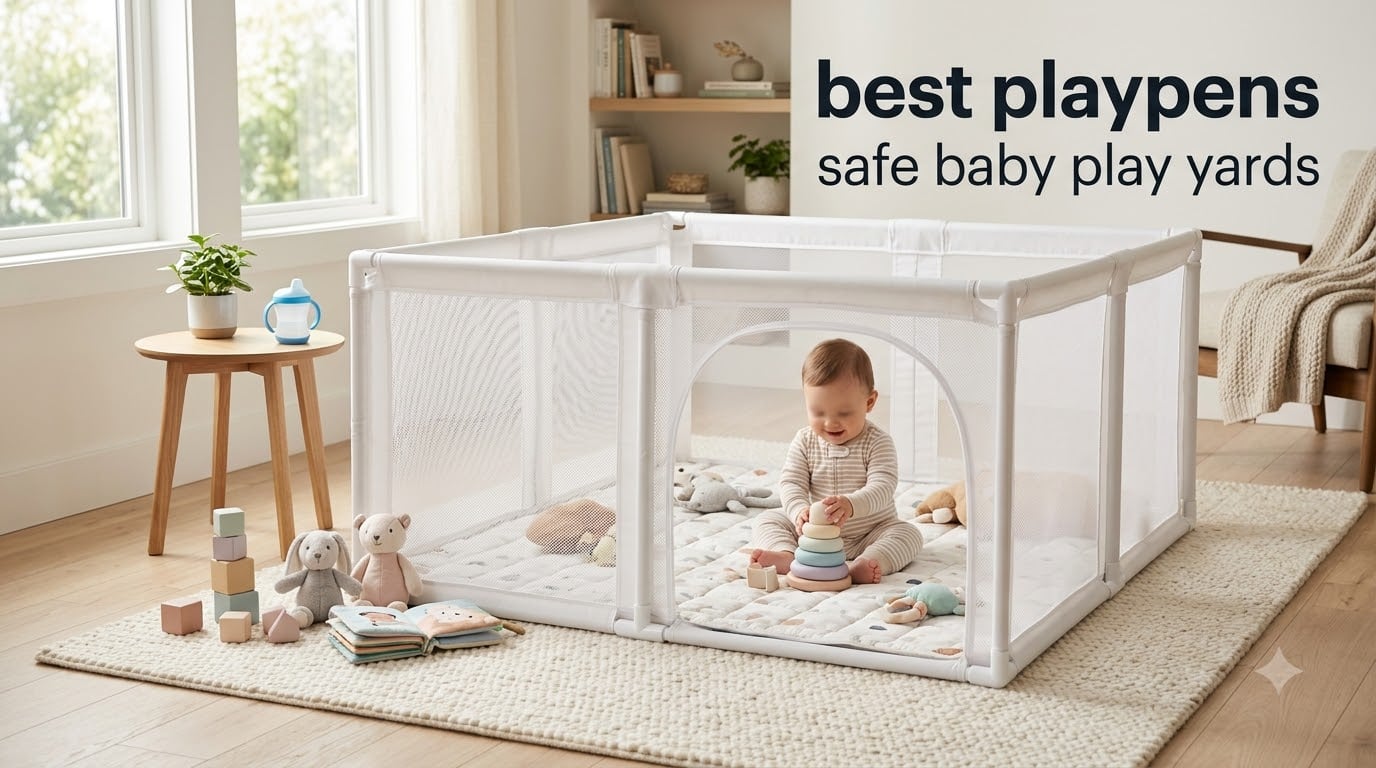 best playpens safe baby play yards