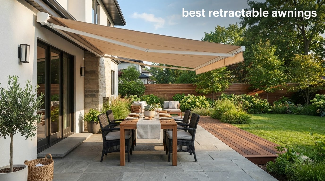 best retractable awnings