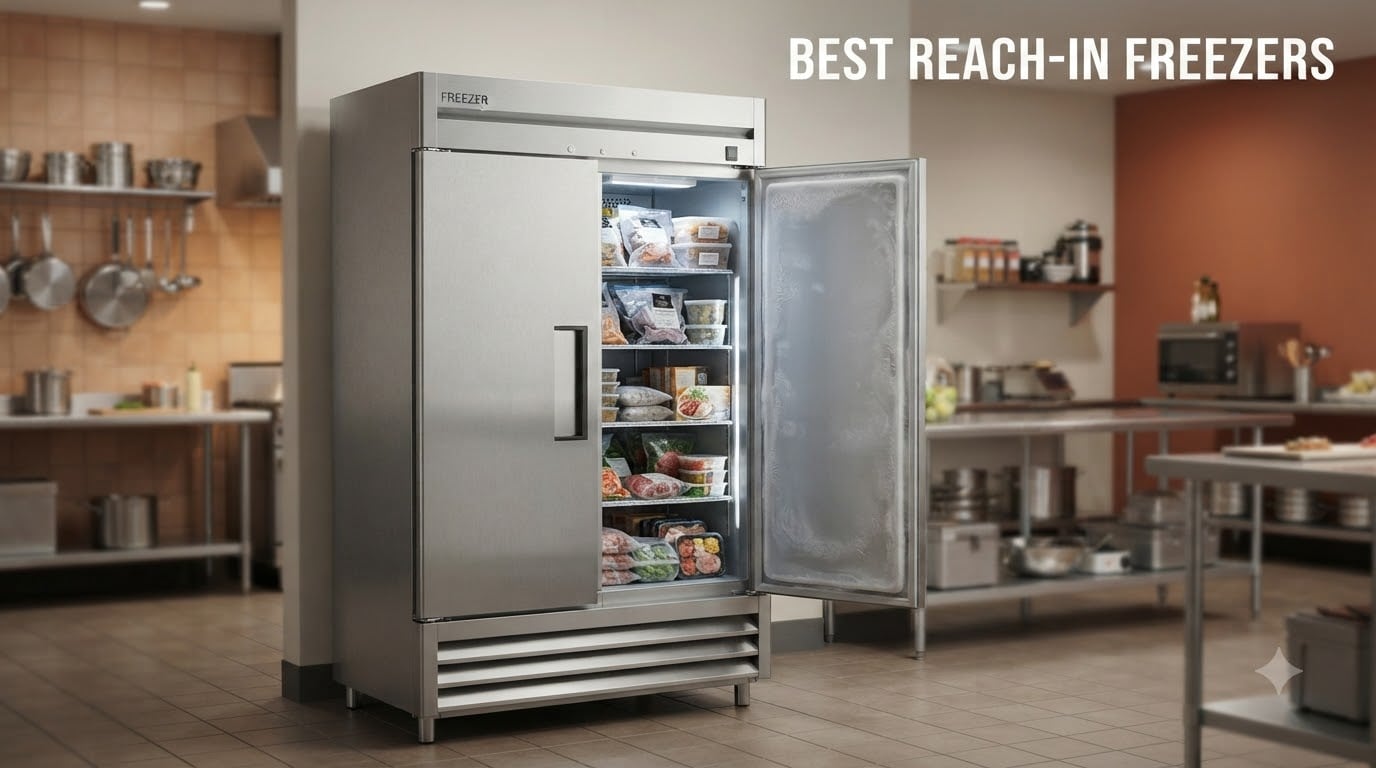 best reach-in freezers