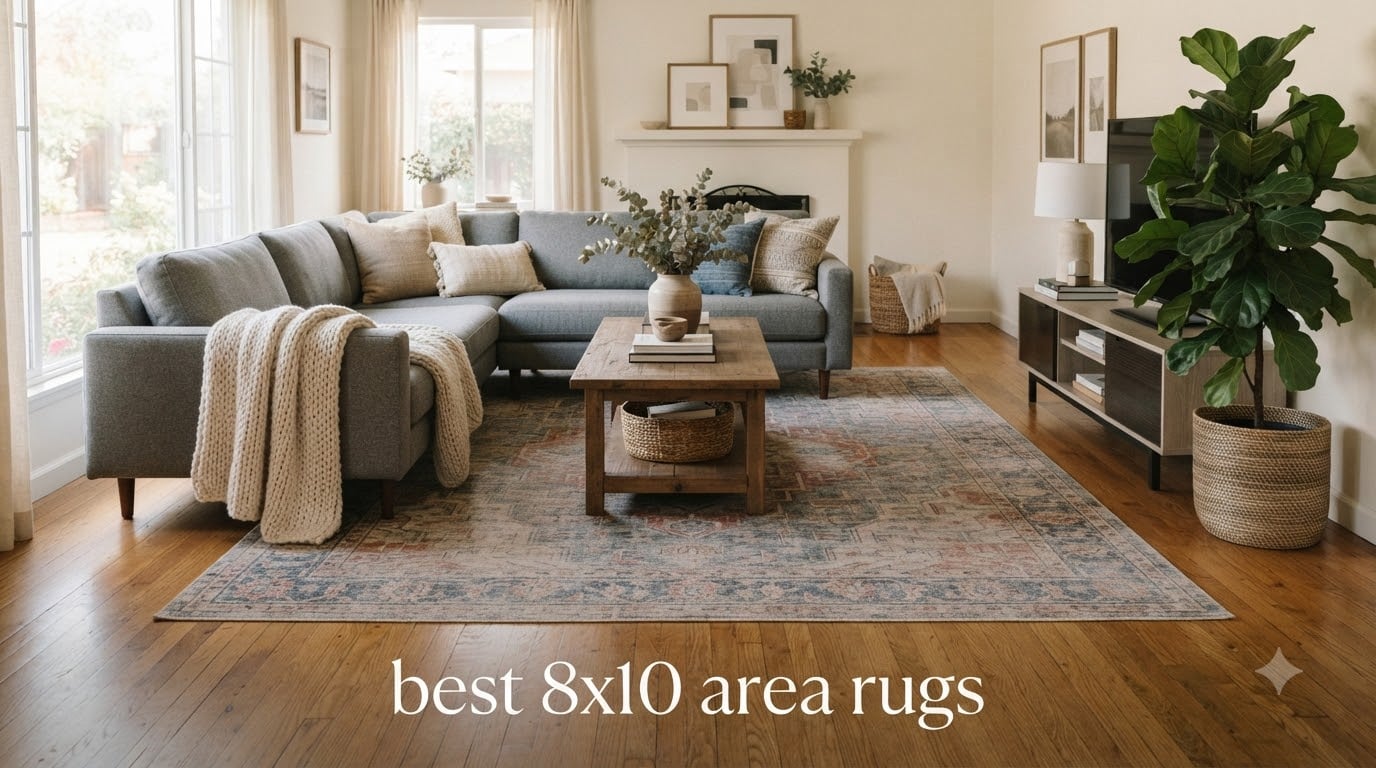 best 8x10 area rugs