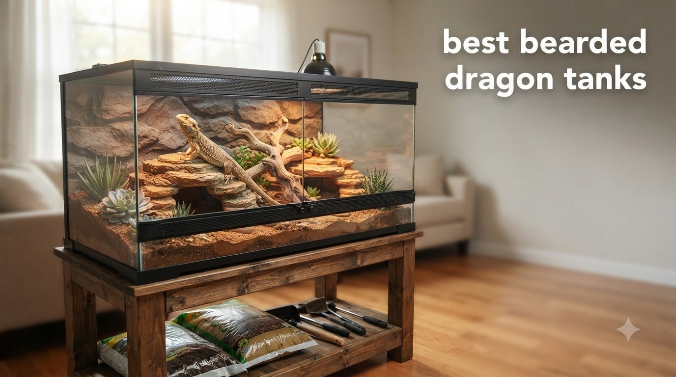 best bearded dragon tanks