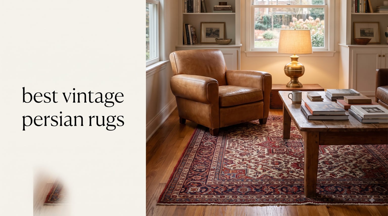 best vintage persian rugs