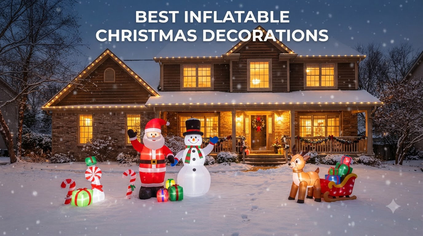 best inflatable christmas decorations