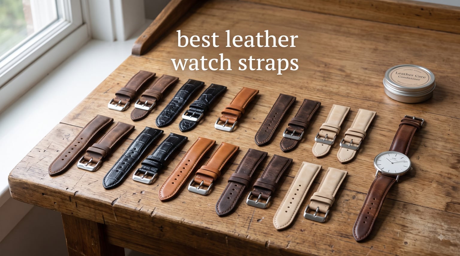 best leather watch straps