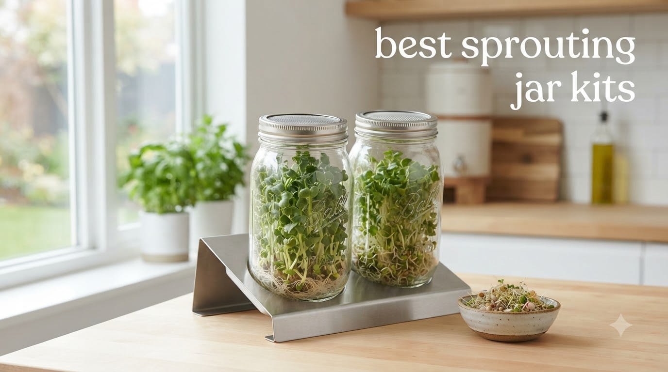 best sprouting jar kits