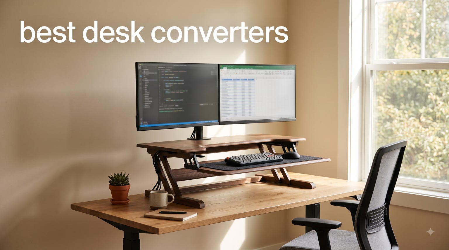 best desk converters