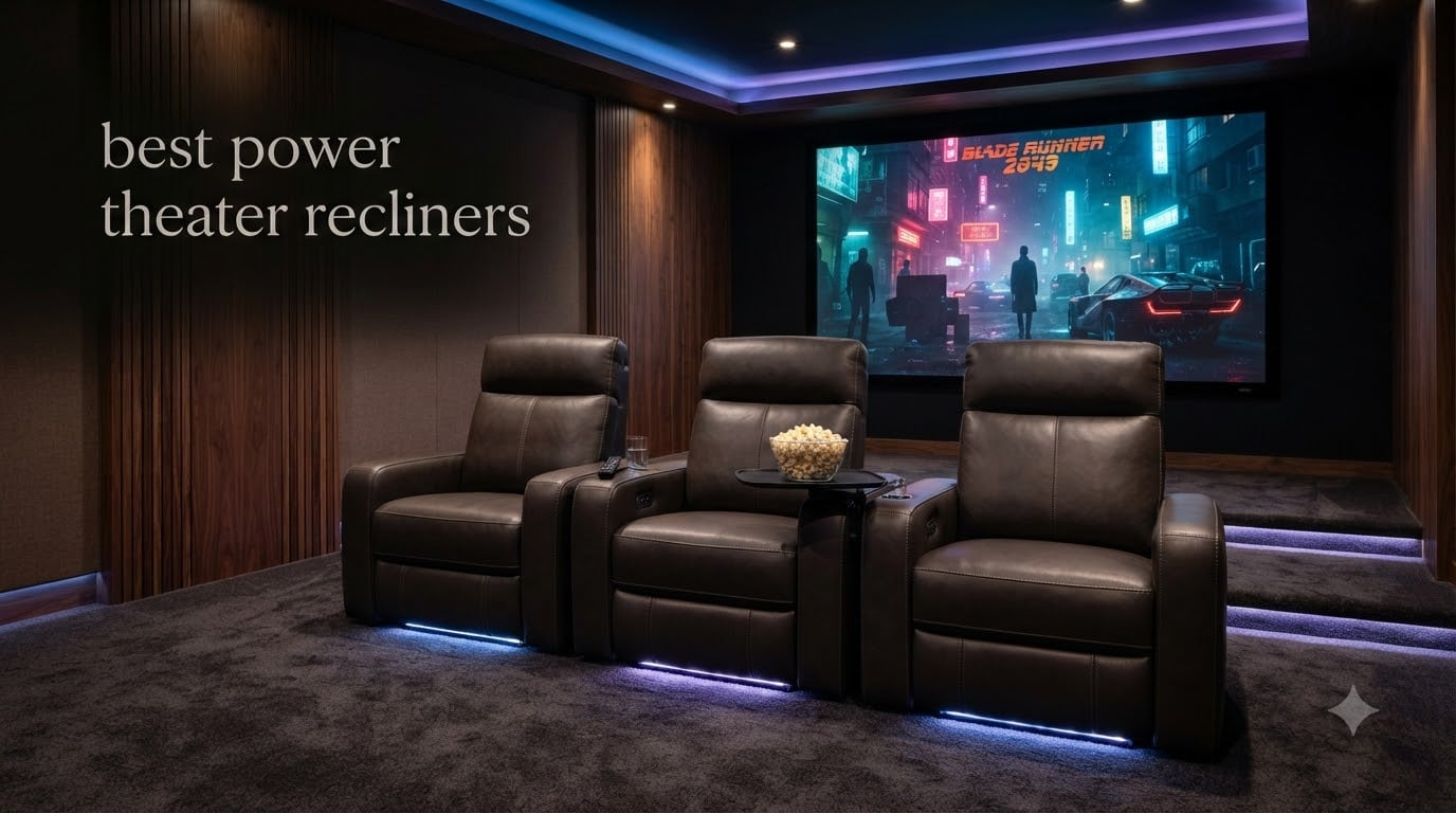 best power theater recliners