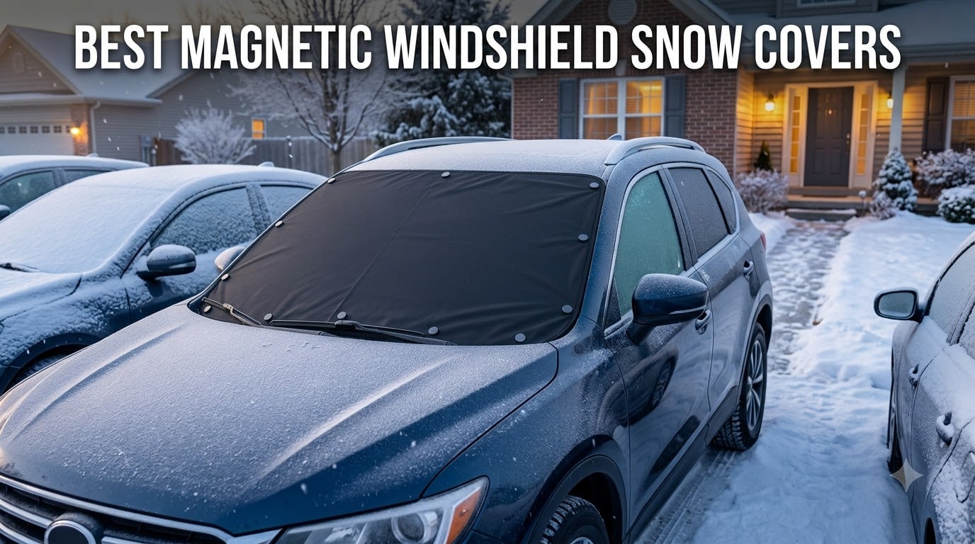 best magnetic windshield snow covers