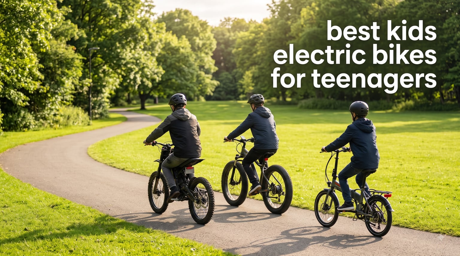 best kids electric bikes for teenagers