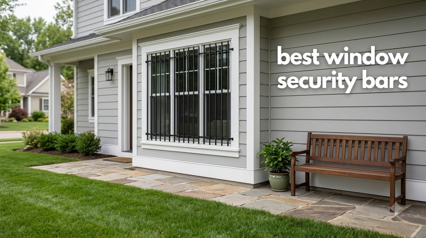 best window security bars