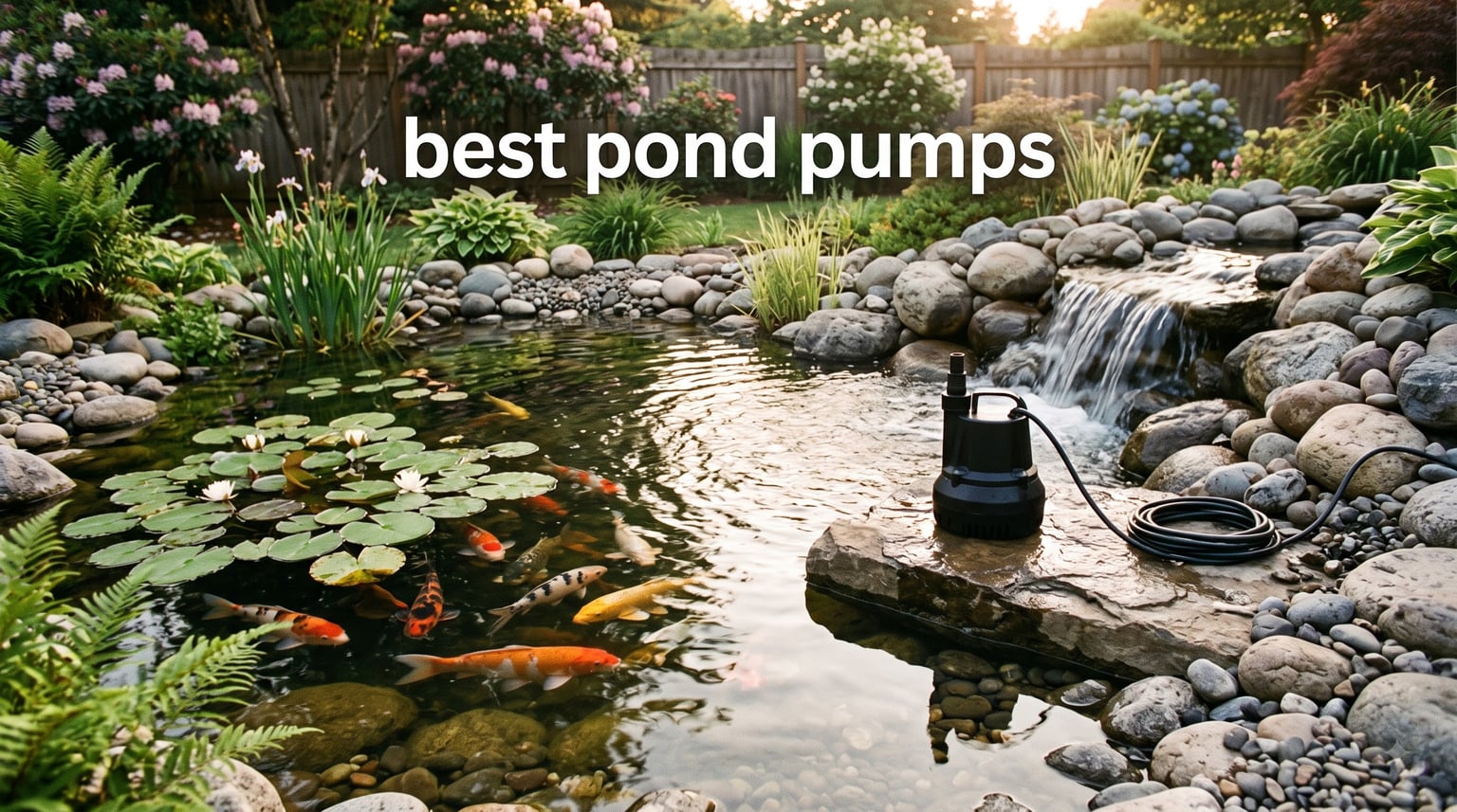 best pond pumps