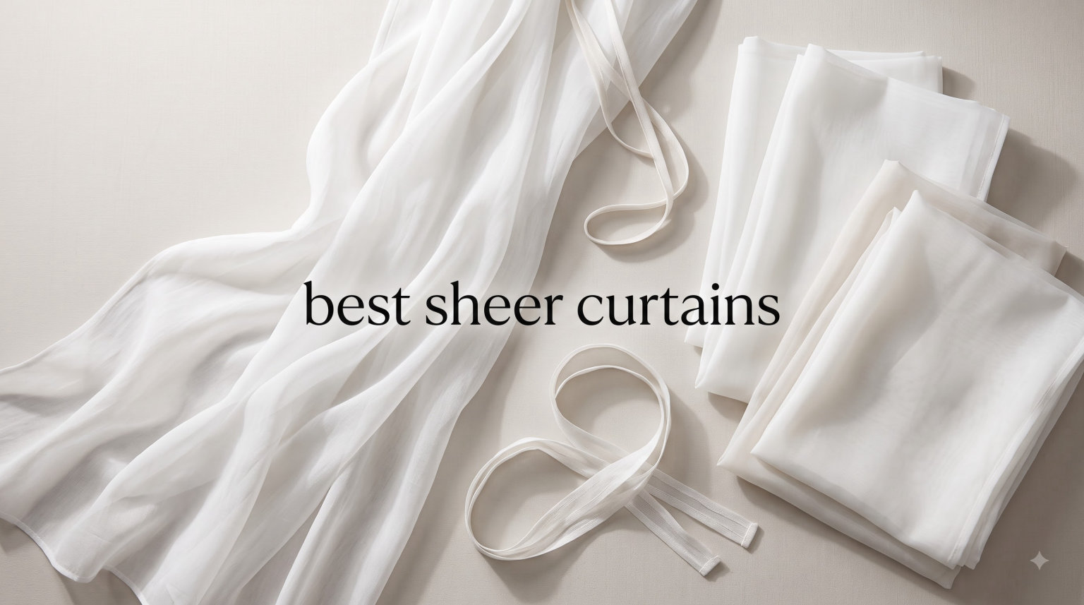 best sheer curtains