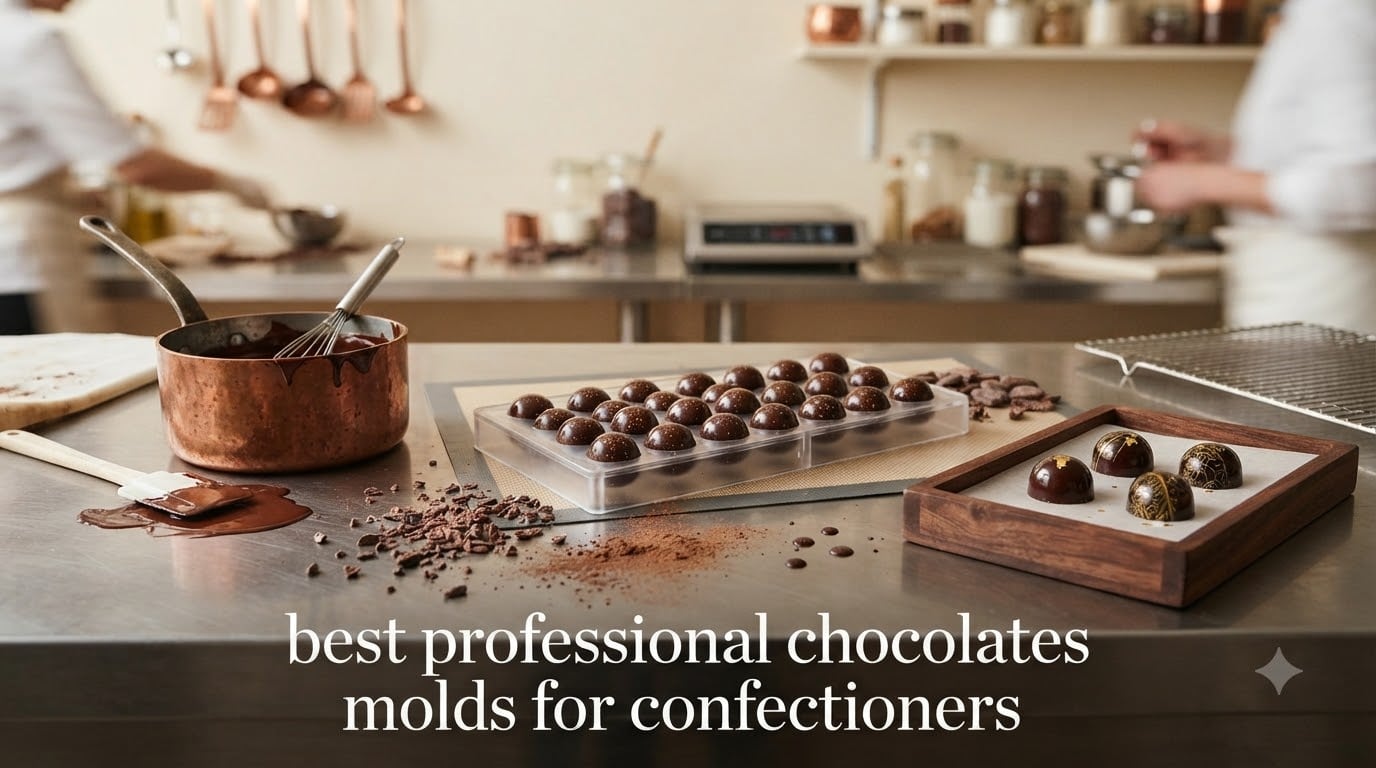 best professional chocolates molds for confectioners