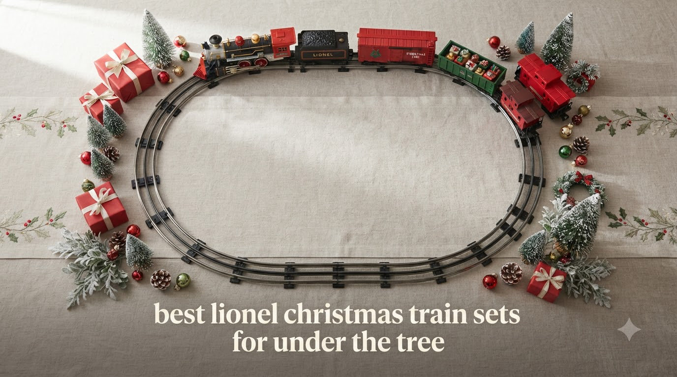 best lionel christmas train sets for under the tree
