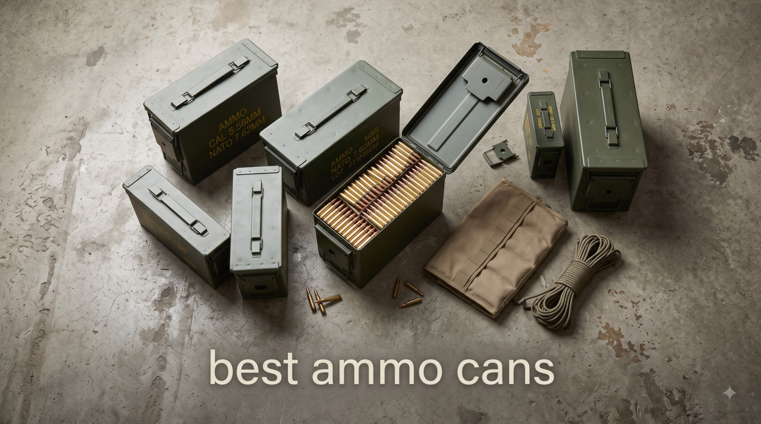 best ammo cans