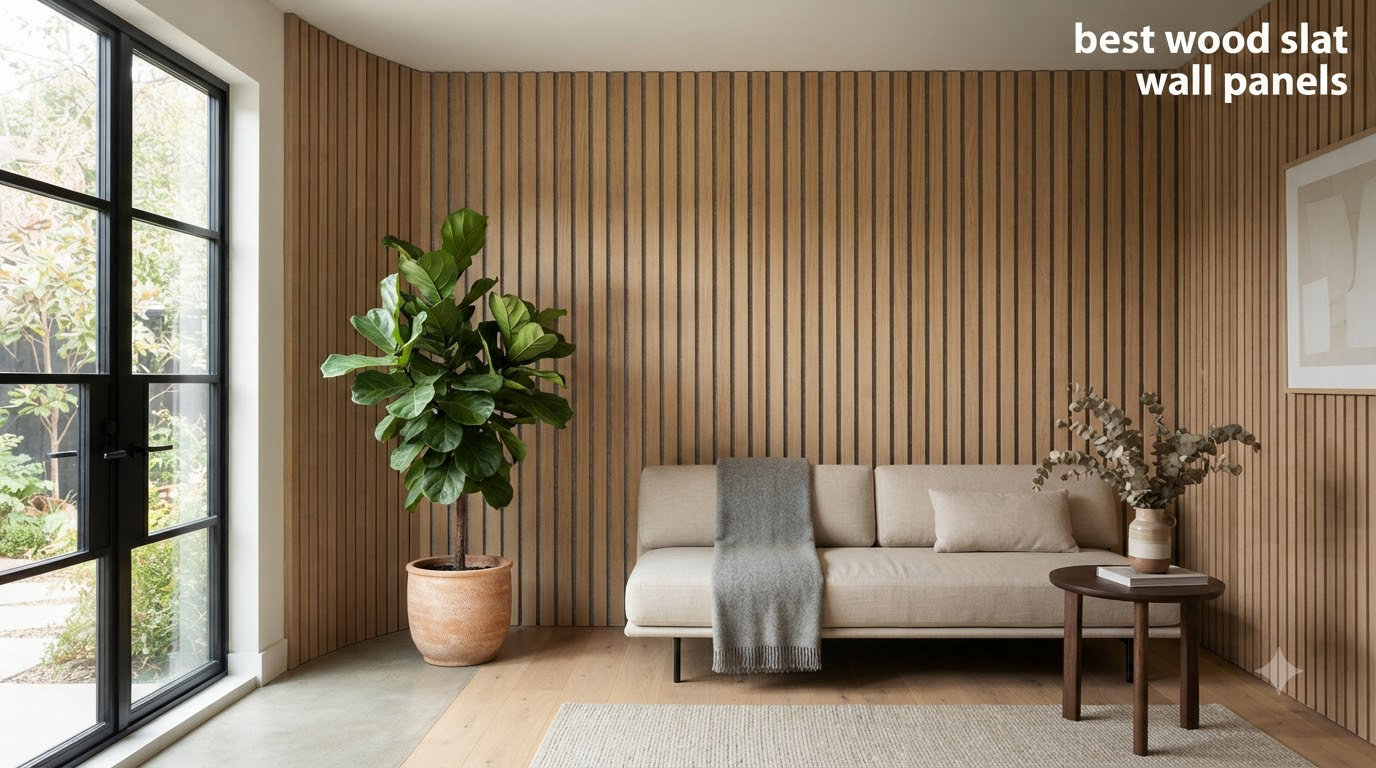 best wood slat wall panels