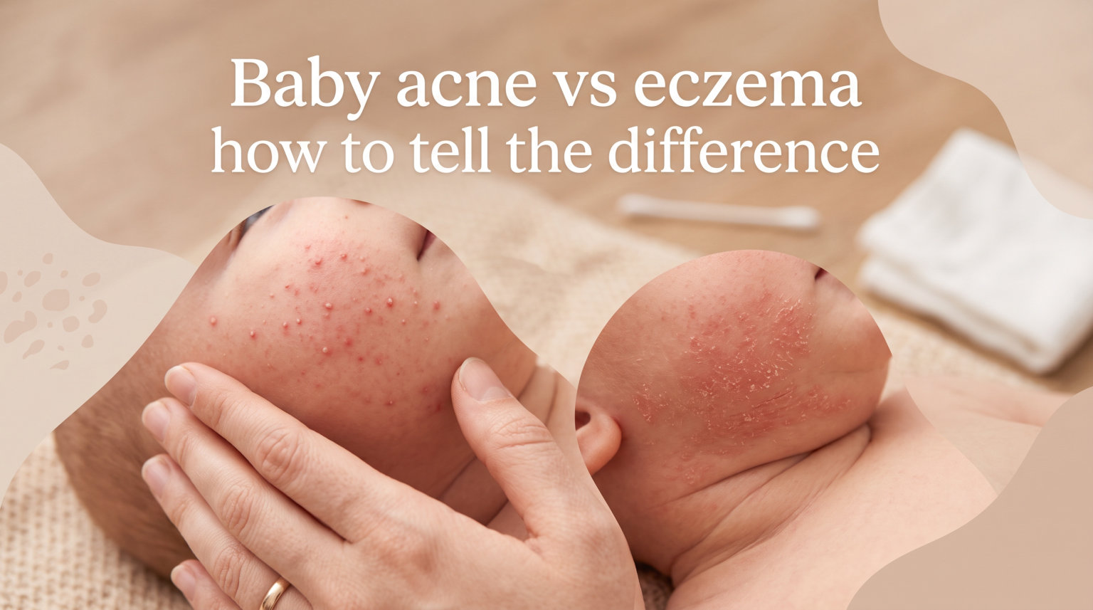 Baby acne vs eczema how to tell the difference