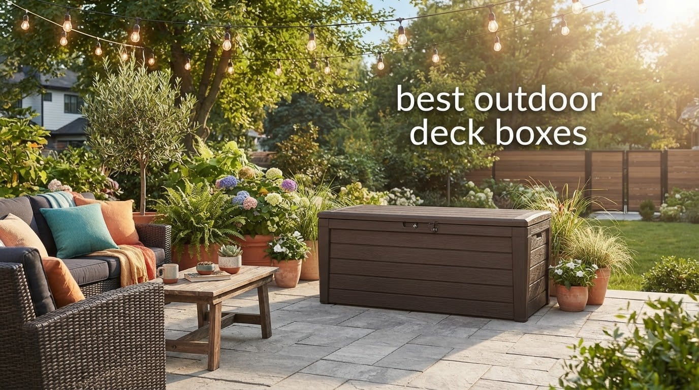 best outdoor deck boxes