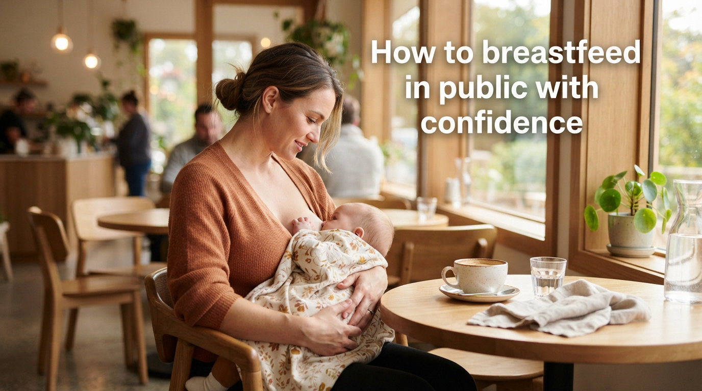 How to breastfeed in public with confidence