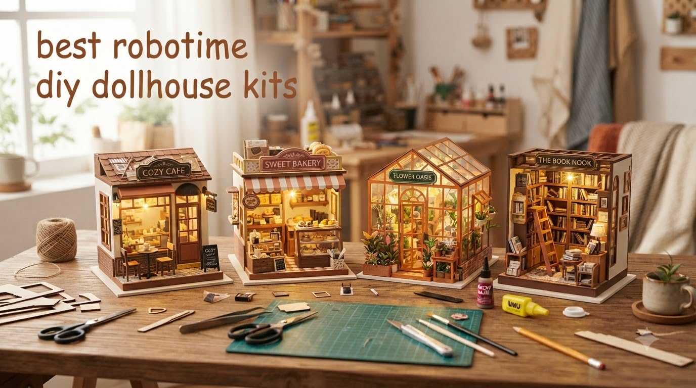 best robotime diy dollhouse kits