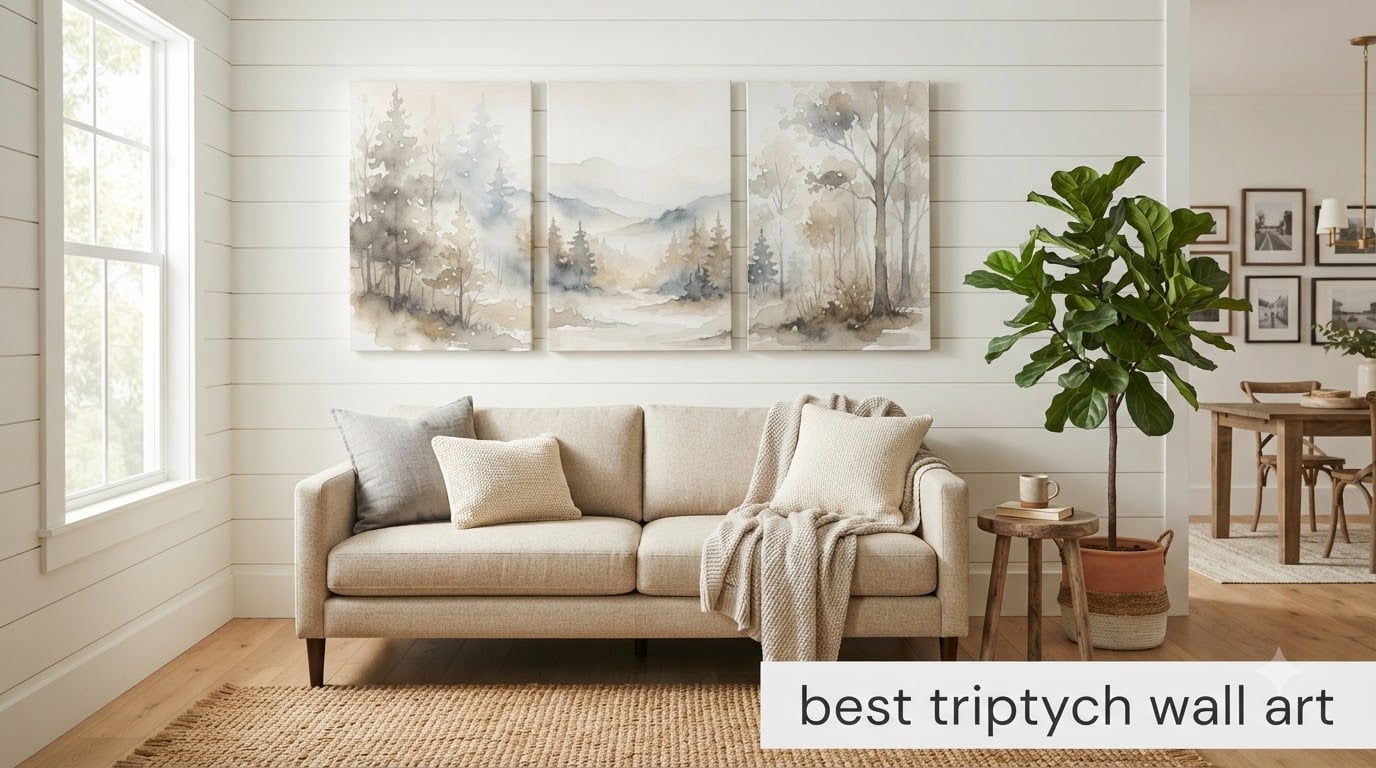 best triptych wall art