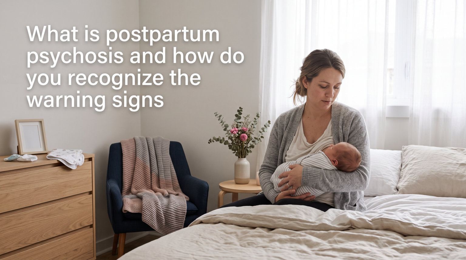 What is postpartum psychosis and how do you recognize the warning signs