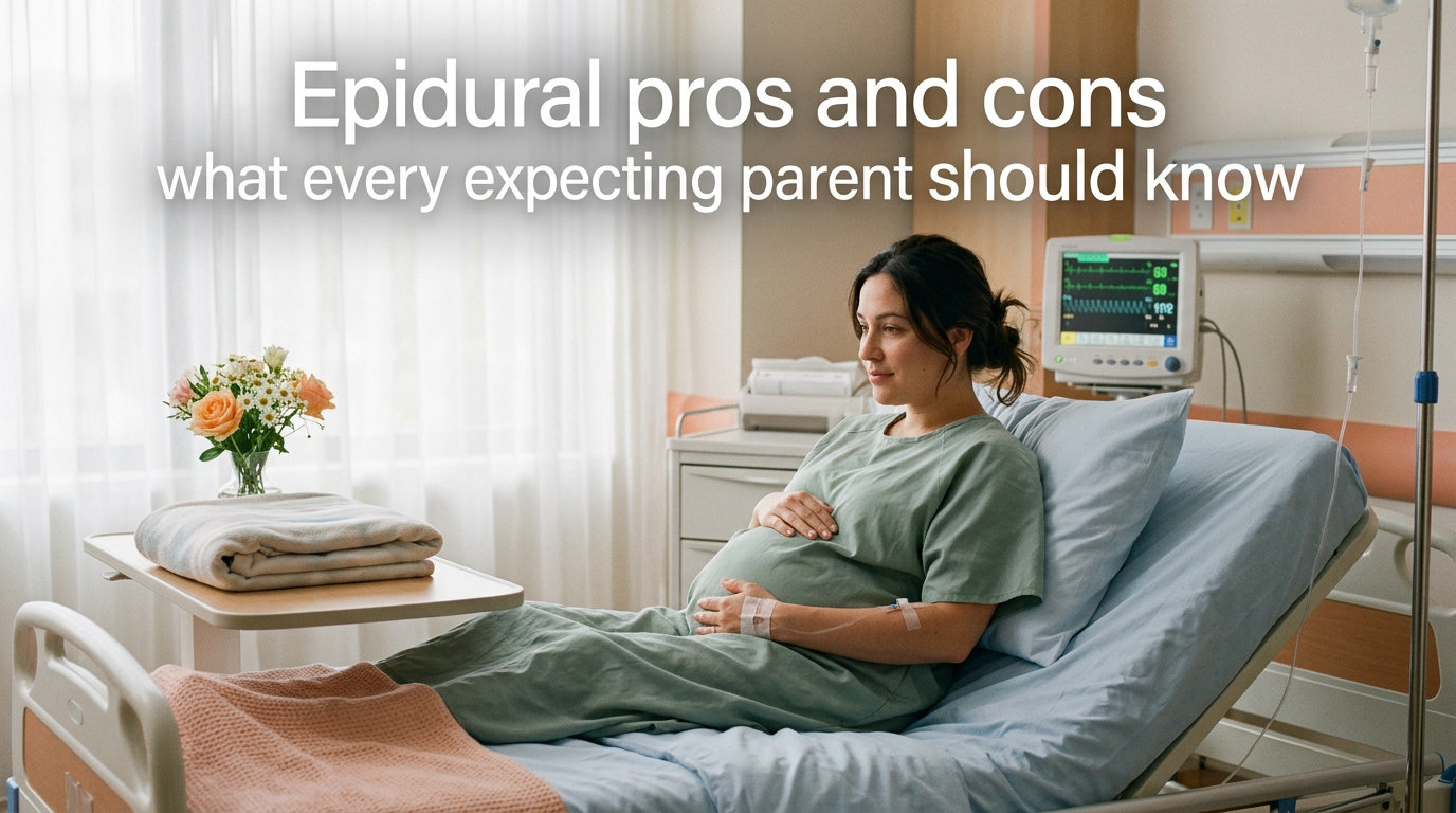 Epidural pros and cons what every expecting parent should know