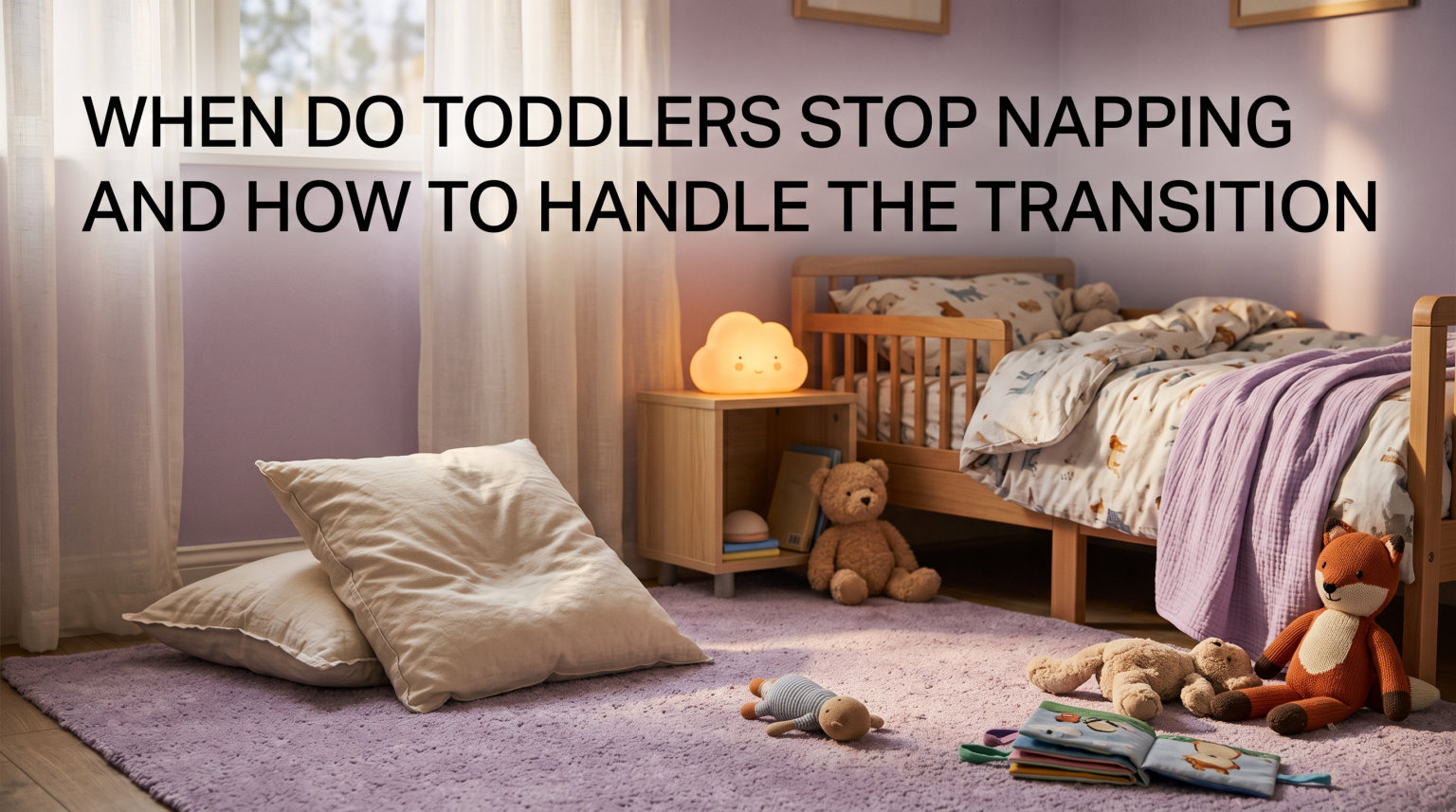 When do toddlers stop napping and how to handle the transition