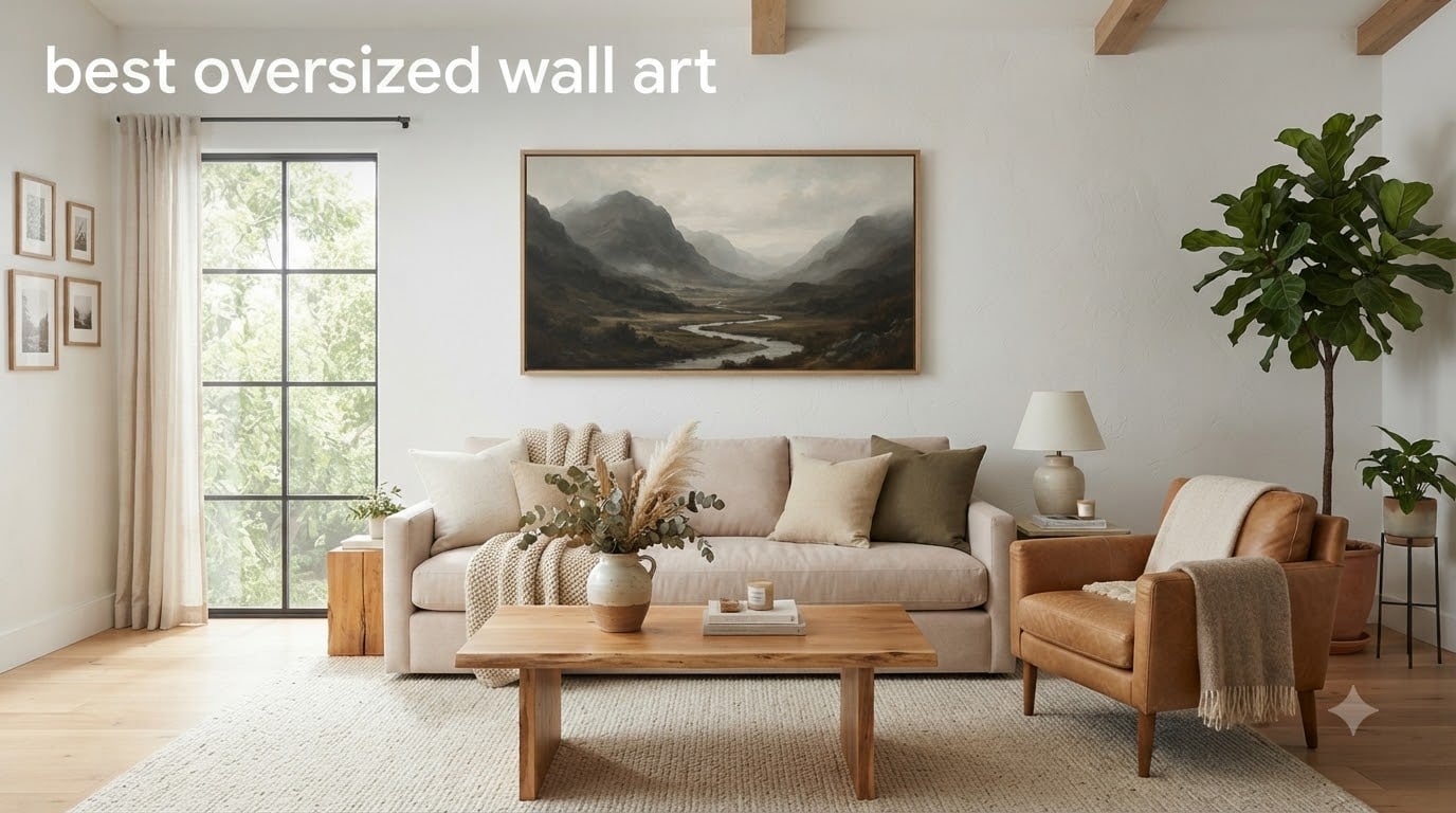 best oversized wall art