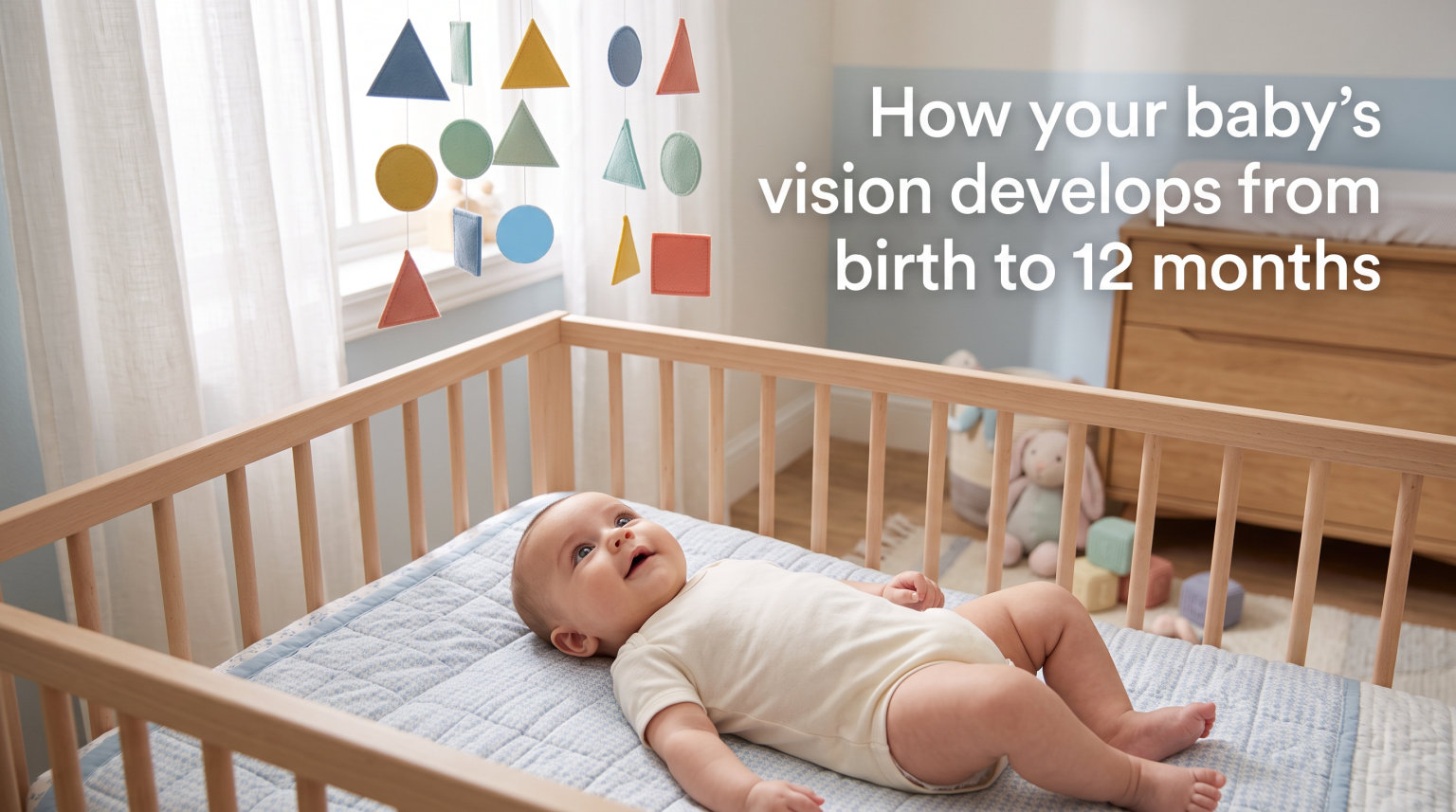 How your baby's vision develops from birth to 12 months