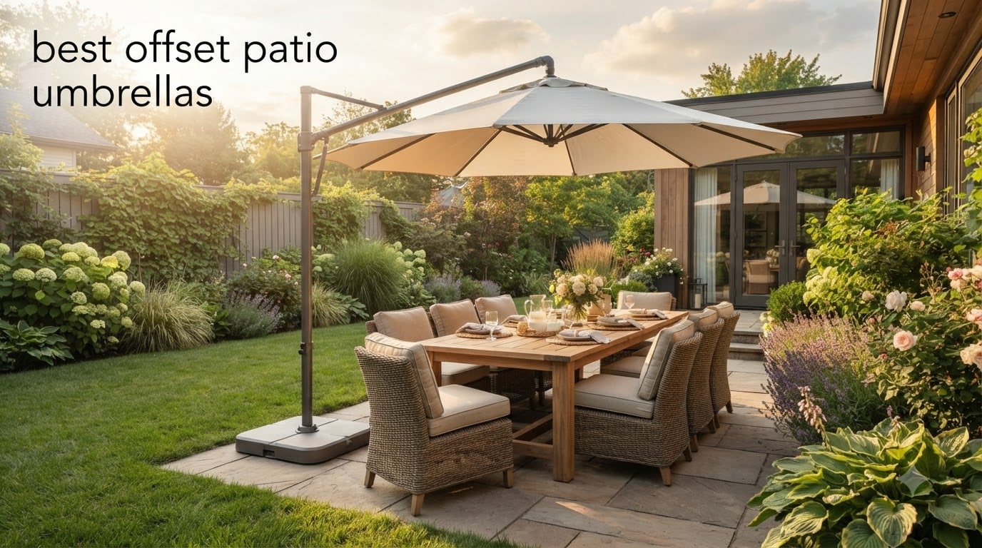 best offset patio umbrellas
