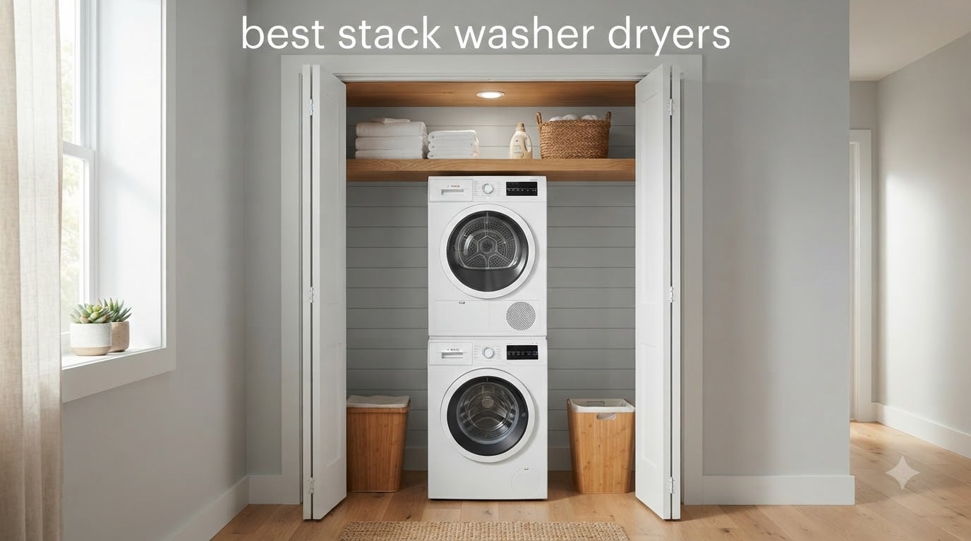 best stack washer dryers