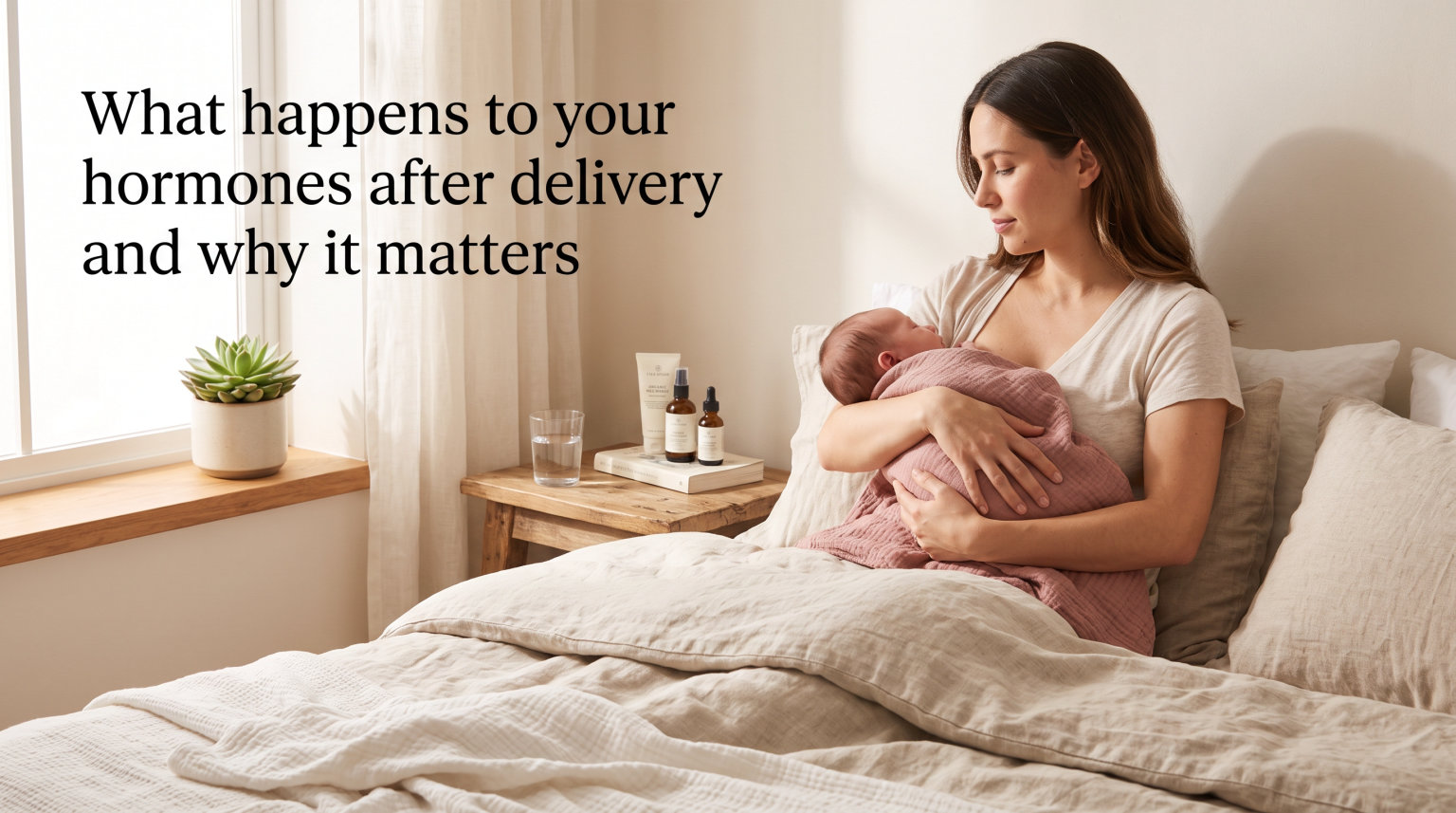 What happens to your hormones after delivery and why it matters