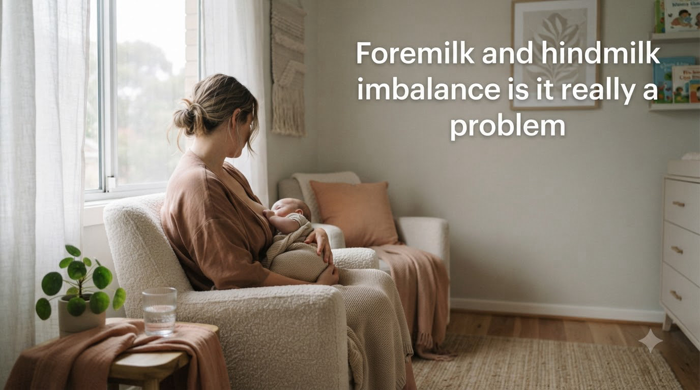 Foremilk and hindmilk imbalance is it really a problem