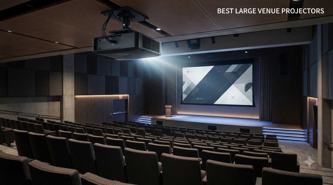 best large venue projectors