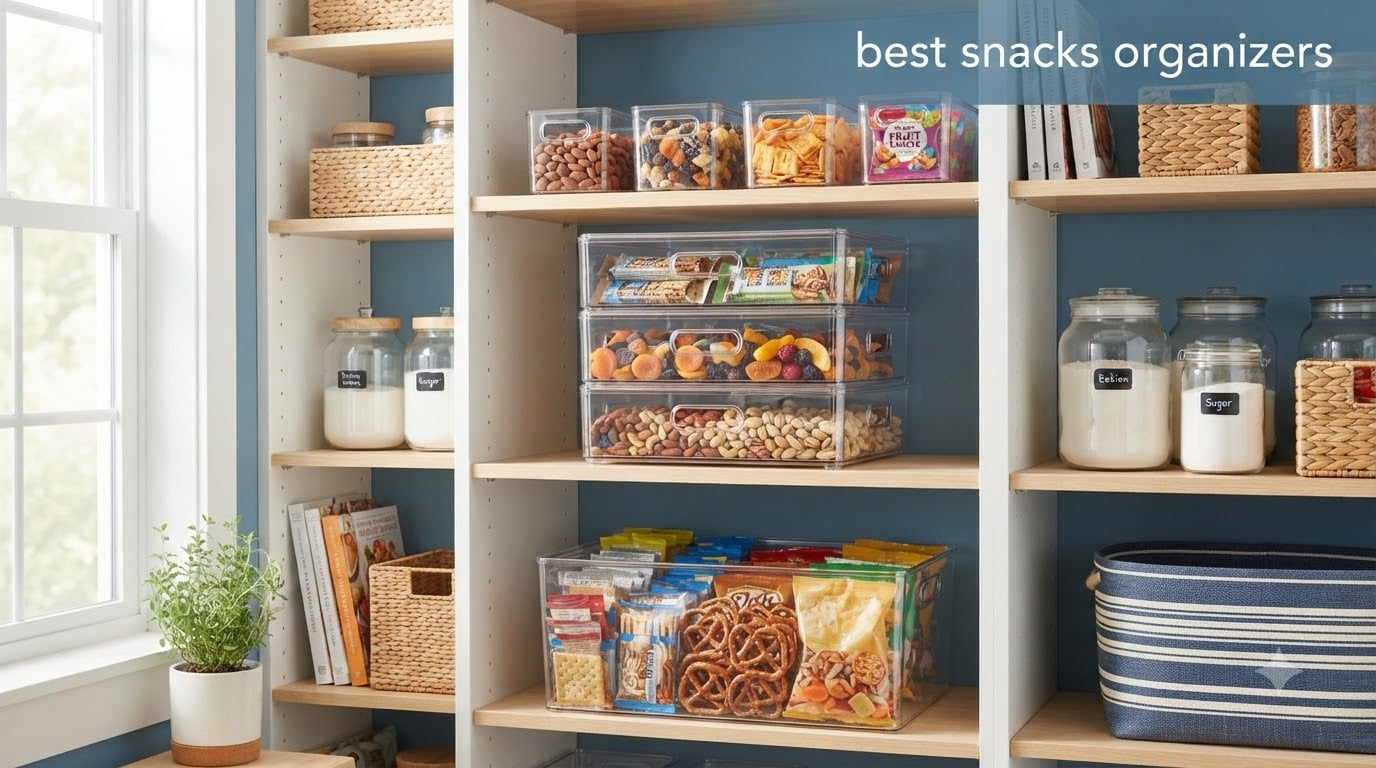 best snacks organizers