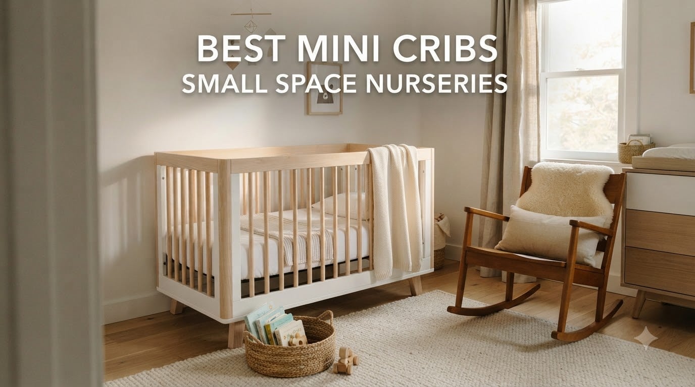 best mini cribs small space nurseries