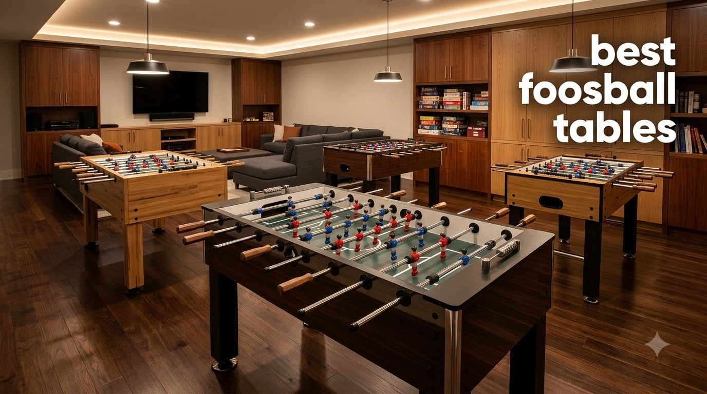 best foosball tables