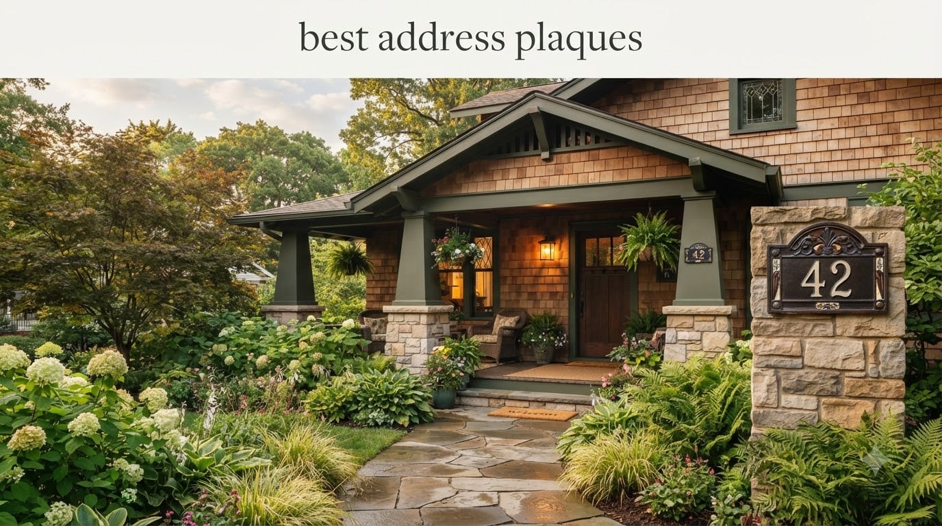 best address plaques