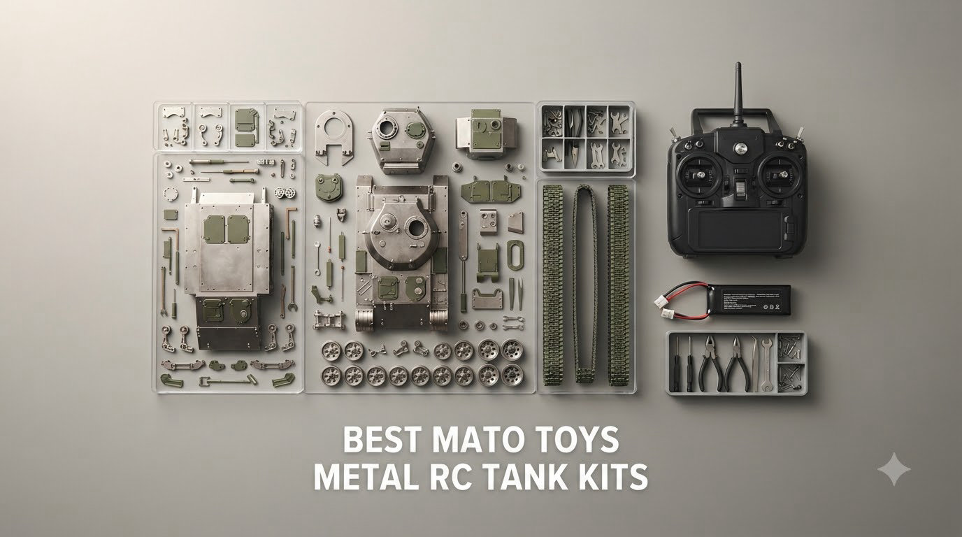 best mato toys metal rc tank kits