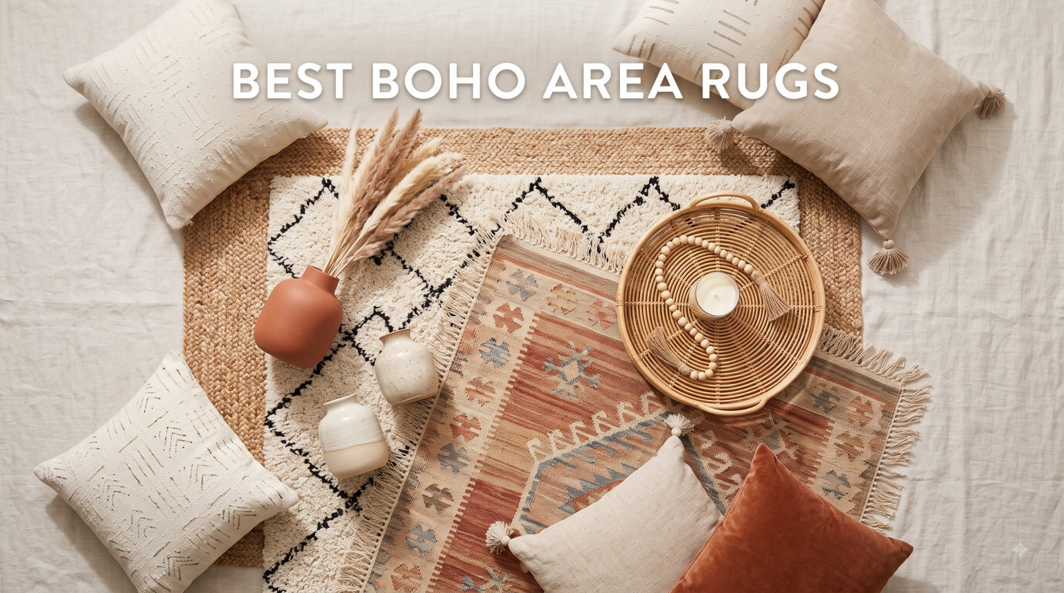 best boho area rugs