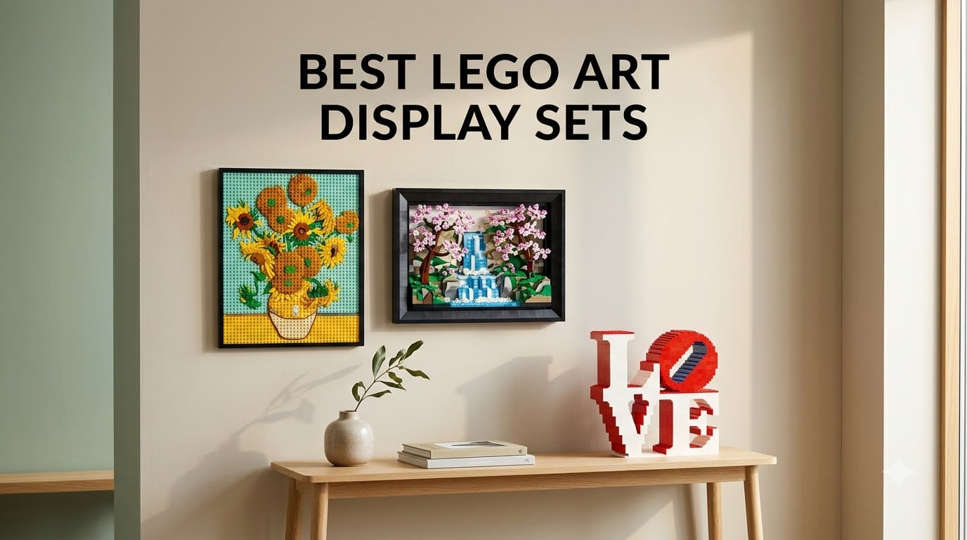 best lego art display sets