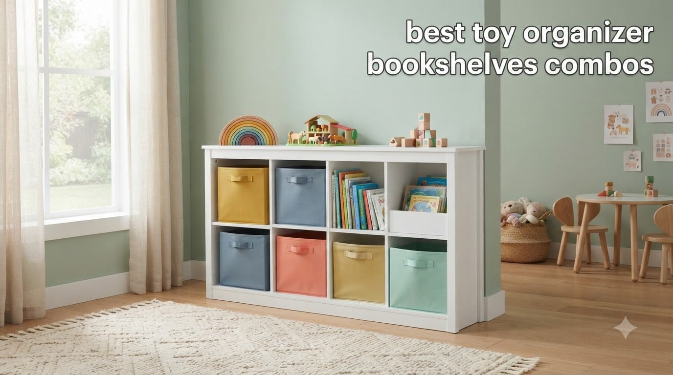 best toy organizer bookshelves combos